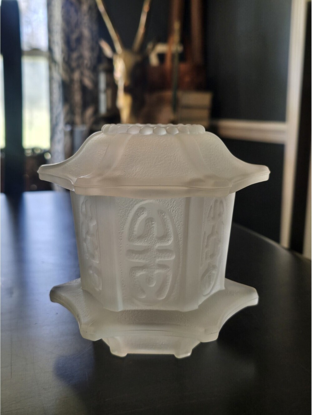HOMCO Frosted Glass Pagoda Fairy Lamp Fairy Light